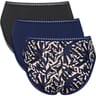 Lot de 3 slips taï ligne Go crush Sloggi M008 BLUE DARK XS