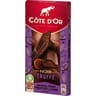 Côte d'or truffé noir 190g