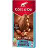Côte d'or chocolat lait amandes caramélisées et pointe de sel 180g