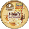 Carrefour sensation glace vanille macadamia pot 295g