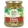 Jardin bio féves au naturel bio bocal verre 350g