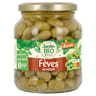 Jardin bio féves au naturel bio bocal verre 350g