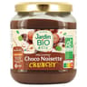 Jardin bio étic pâte à tartiner chocolat noisette crunchy bio équitable 350g