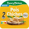 Fleury Michon 2 tranches végé pois chiches 60g