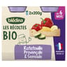 Blédina les récoltes bio pots ratatouille semoule 2x200g dès 6 mois