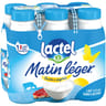 Lactel matin léger lait à 1.2% m.g 6 x 50 cl