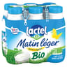 Lactel Matin Léger lait bio 1.2% mg uht bouteille 6x50cl