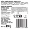 Aoste jambon cru grandes tranches 4 tranches 100g