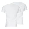 Lot de 2 tee-shirts col V manches courtes homme coton bio Athena 950 BLANC/BLANC T3