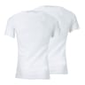 Lot de 2 Tee-shirts col V manches courtes Ecopack  homme Athena 300 BLANC/BLANC T3