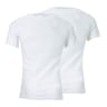 Lot de 2 Tee-shirts col V manches courtes Ecopack  homme Athena 300 BLANC/BLANC T4