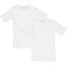 Lot de 2 tee shirts manches courtes col ras du cou homme Influx basic BLANC T3