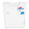 Lot de 2 tee shirts manches courtes col ras du cou homme Influx basic BLANC T3