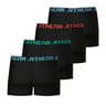 Lot de 4 boxers homme ligne My petit prix Athena 2400 NOIR X4 T3