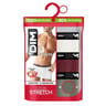 Lot de 3 boxers coton stretch homme Dim ATV BEIG/RGE/GRIS T4