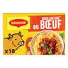 Maggi bouillon goût boeuf 18 tablettes 180g