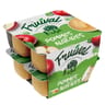 Fruival compote pomme nature coupelles 8x100g - 800g