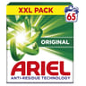 Ariel lessive poudre dissolution rapide 65 lavages original 3.575kg