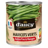 D'aucy haricots verts extra fins rangés 4/4 440g