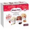 Haagen-Dazs 4 mini pots essential collection 324g