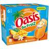 Oasis so fruiz 6 bâtonnets vanille sauce et enrobage fruits exotiques 282g