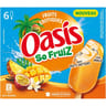 Oasis so fruiz 6 bâtonnets vanille sauce et enrobage fruits exotiques 282g