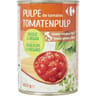 Carrefour classic' pulpe de tomates origan et basilic 400g