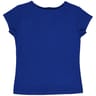 Tee shirt manches courtes frozen fille BLEU FROZEN 4 ANS