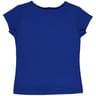 Tee shirt manches courtes frozen fille BLEU FROZEN 6 ANS