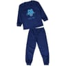 Pyjama long manches longues baby fleece garçon MARINE CROCO 12 ANS