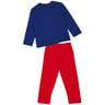 Pyjama long manches longues jersey spiderman BLEU/ROUGE SPIDERMAN 10 ANS