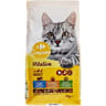 Carrefour companino croquettes pour chat adulte au poisson, aux carottes & aux pois - 2kg