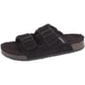 Mule sandale 2 boucles homme Isotoner NOIR 41