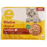 Carrefour companino pâtée pour chat assortiment 4x100g
