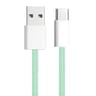 Apm câble usb-a / usb-c, colors nylon, vert, 1m 600405