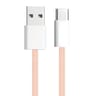 Apm câble usb-a / usb-c, colors nylon, rose, 1m 600403