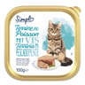 Simpl pâtée pour chat terrine au poisson 100g
