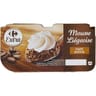Carrefour extra mousse liégeois café 4x80g