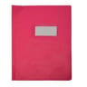 Protège cahier 17x22 cm  rose opaque sans marque page