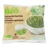 Carrefour bio épinards hachés à la crème bio 600g