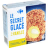 Carrefour extra dessert glacé vanille coeur meringué x4 280g