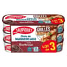 Saupiquet filets de  maquereaux grillés sauce barbecue 3x120g tracab