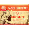 Canson pochette papier millimetré bistre 16 feuilles a4 90 grammes