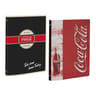 Classeur cahier coca-cola 4 anneaux a4