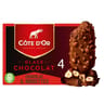 Cote d'or 4 bâtonnets black chocolat noisette 260g