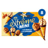 Extrême 8 mini cônes vanille caramel 312g