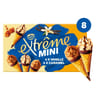 Extrême 8 mini cônes vanille caramel 312g