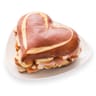Coeur garni 20 toasts ( saumon fumé, jambon cuit, bacon ) 520g