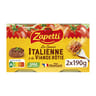 Zapetti sauce italienne à la viande rotie lot de 2x190g