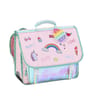 Cartable 38cm rose  bubbles